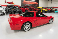 2005 Acura NSX in New Formula Red over Tan
