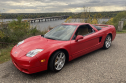 2005 Acura NSX in New Formula Red over Tan