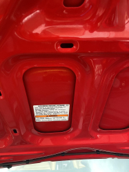 2005 Acura NSX in New Formula Red over Tan