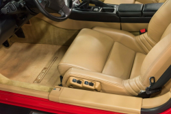 2005 Acura NSX in New Formula Red over Tan