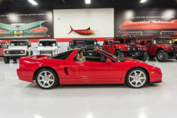 2005 Acura NSX in New Formula Red over Tan