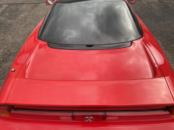 2005 Acura NSX in New Formula Red over Tan