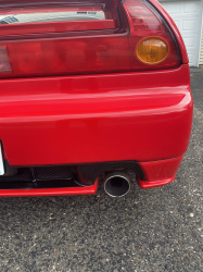2005 Acura NSX in New Formula Red over Tan