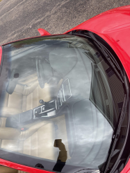 2005 Acura NSX in New Formula Red over Tan