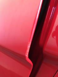 2005 Acura NSX in New Formula Red over Tan