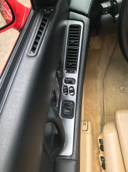 2005 Acura NSX in New Formula Red over Tan
