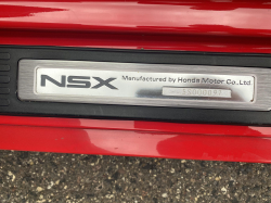 2005 Acura NSX in New Formula Red over Tan