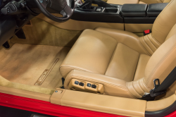 2005 Acura NSX in New Formula Red over Tan