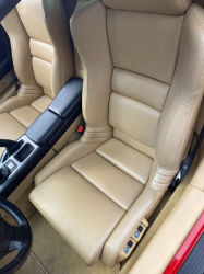2005 Acura NSX in New Formula Red over Tan
