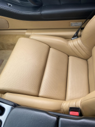2005 Acura NSX in New Formula Red over Tan