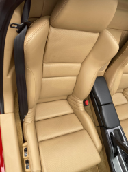 2005 Acura NSX in New Formula Red over Tan