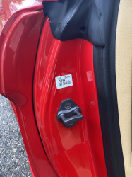 2005 Acura NSX in New Formula Red over Tan