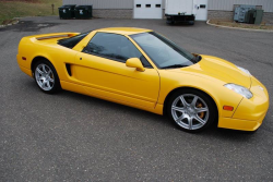 2005 Acura NSX in Rio Yellow over Black