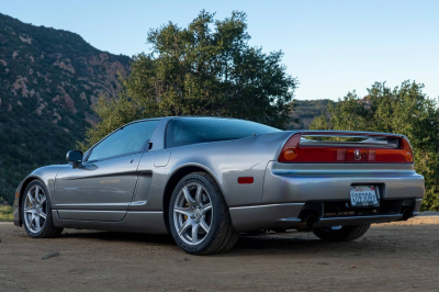 2005 Acura NSX in Sebring Silver over Black