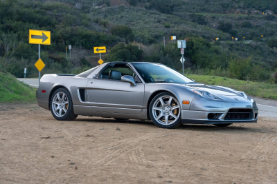 2005 Acura NSX in Sebring Silver over Black