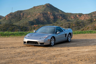 2005 Acura NSX in Sebring Silver over Black