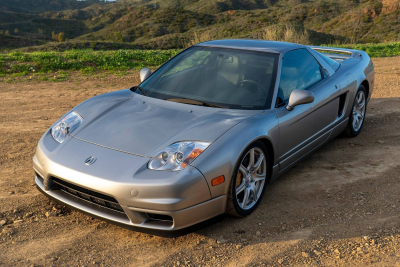 2005 Acura NSX in Sebring Silver over Black