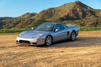 2005 Acura NSX in Sebring Silver over Black