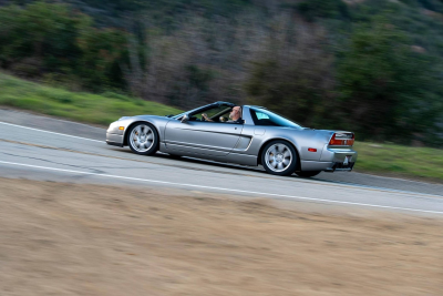 2005 Acura NSX in Sebring Silver over Black