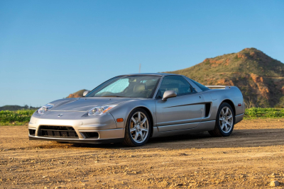 2005 Acura NSX in Sebring Silver over Black