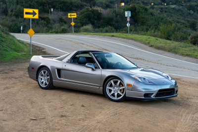 2005 Acura NSX in Sebring Silver over Black