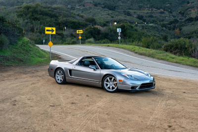 2005 Acura NSX in Sebring Silver over Black