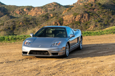 2005 Acura NSX in Sebring Silver over Black