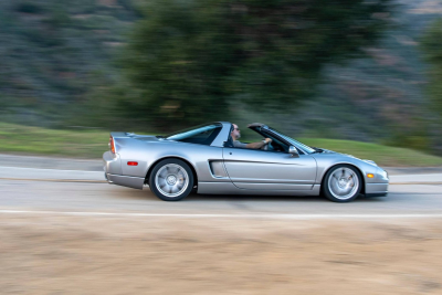 2005 Acura NSX in Sebring Silver over Black