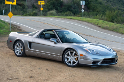 2005 Acura NSX in Sebring Silver over Black