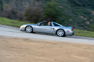 2005 Acura NSX in Sebring Silver over Black