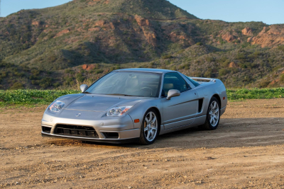 2005 Acura NSX in Sebring Silver over Black