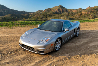 2005 Acura NSX in Sebring Silver over Black