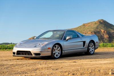 2005 Acura NSX in Sebring Silver over Black