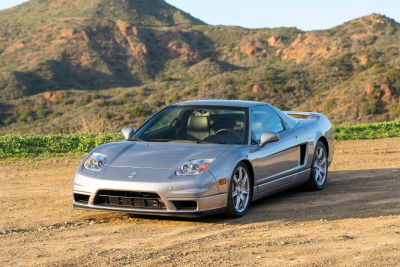 2005 Acura NSX in Sebring Silver over Black