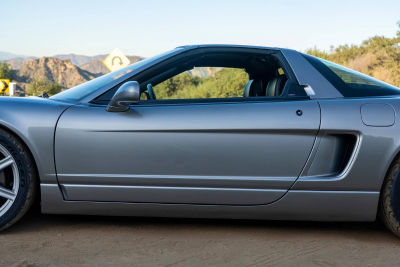 2005 Acura NSX in Sebring Silver over Black