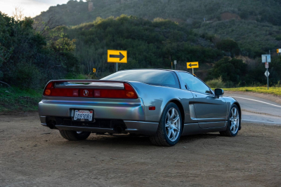 2005 Acura NSX in Sebring Silver over Black