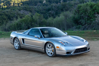 2005 Acura NSX in Sebring Silver over Black