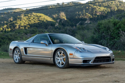 2005 Acura NSX in Sebring Silver over Black