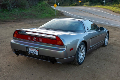 2005 Acura NSX in Sebring Silver over Black