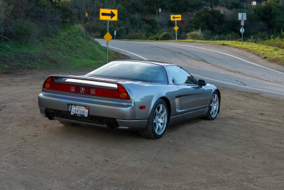 2005 Acura NSX in Sebring Silver over Black