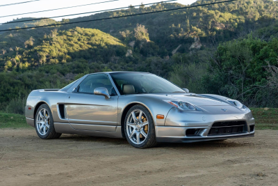 2005 Acura NSX in Sebring Silver over Black