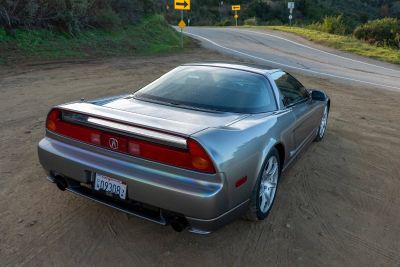 2005 Acura NSX in Sebring Silver over Black