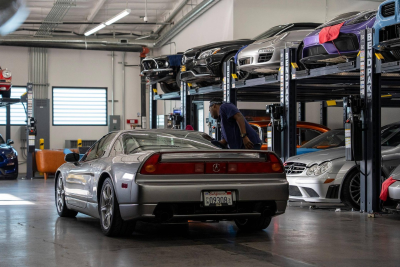 2005 Acura NSX in Sebring Silver over Black