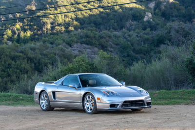 2005 Acura NSX in Sebring Silver over Black