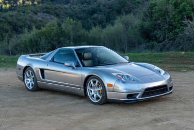 2005 Acura NSX in Sebring Silver over Black