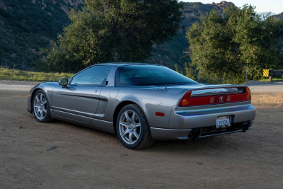 2005 Acura NSX in Sebring Silver over Black