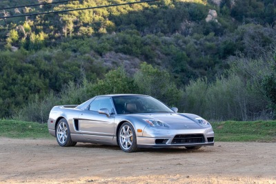 2005 Acura NSX in Sebring Silver over Black
