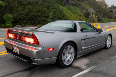 2005 Acura NSX in Sebring Silver over Black
