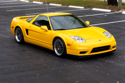 2005 Acura NSX in Rio Yellow over Black