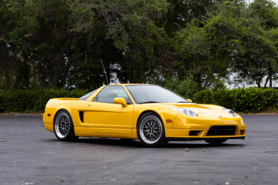 2005 Acura NSX in Rio Yellow over Black